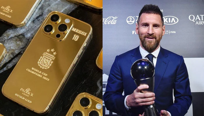 ورلڈ کپ جیتنے کی خوشی ، میسی نے اپنی ٹیم اور سٹاف کو 35سونے کے آئی فون تحفے میں دیدئیے