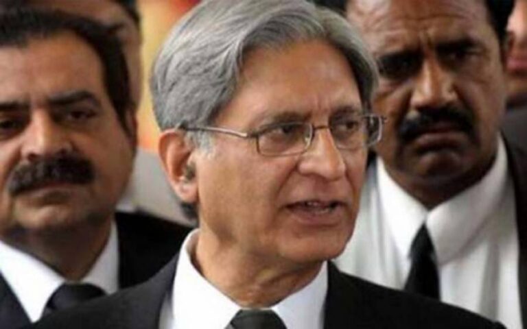 اعتزاز احسن نے سائفر کیس کو بالکل جھوٹا قرار دیدیا